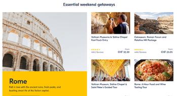 Swiss Startup - GetYourGuide Product Image