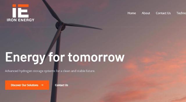 Swiss Startup - Iron Energy Profile Main Image