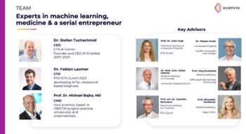 Swiss Startup - Scanvio Medical Team Image