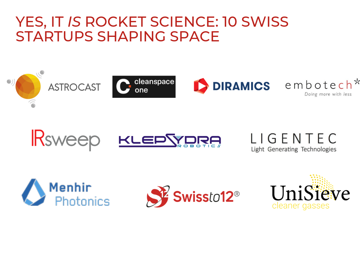 10 Swiss startups shaping space