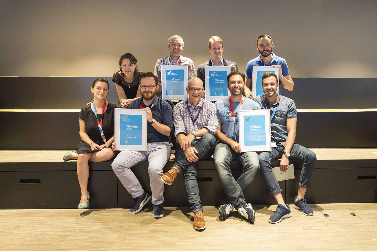 Swisscom StartUp Challenge winners 2017